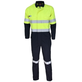 INHERENT FR PPE2 2 TONE D/N COVERALLS